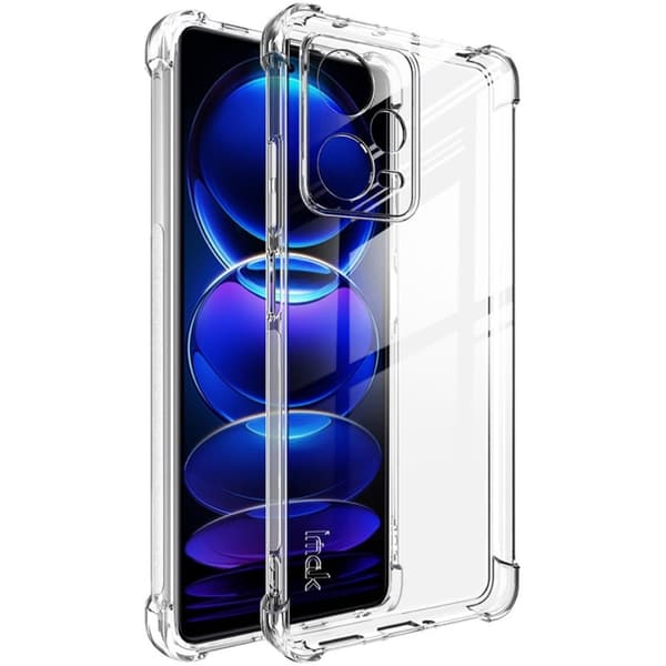 IMAK Airbag Cover til Xiaomi Redmi Note 12 Pro - Transparent