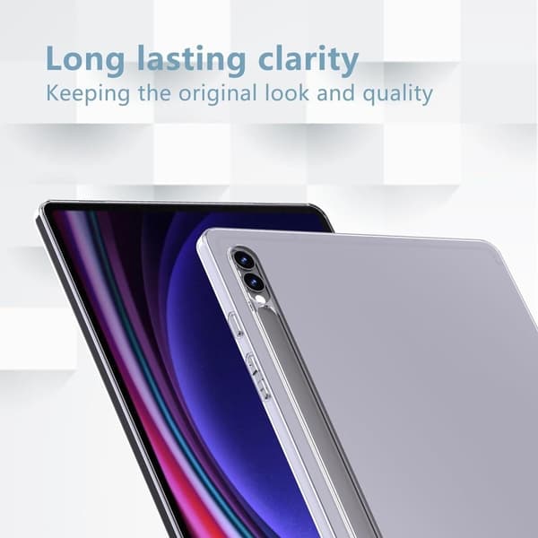 Samsung Galaxy Tab S10 Plus Super Clear Case Drop Protection Shell Flexible Tablet Cover