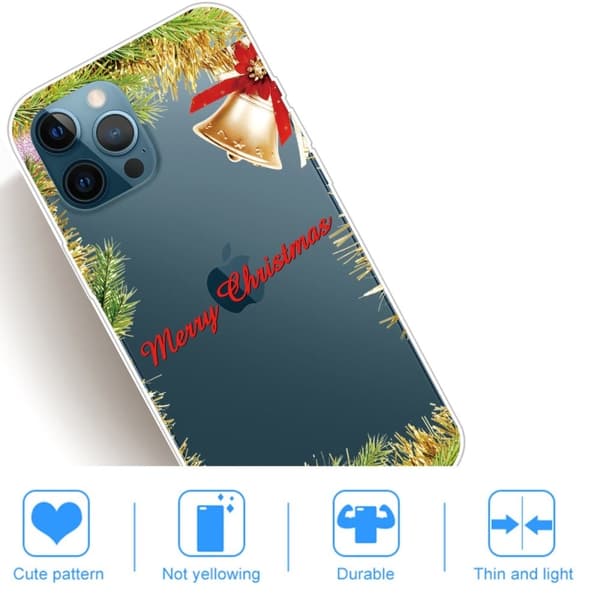 Juleveske til iPhone 14 Pro Max - Juleklokke