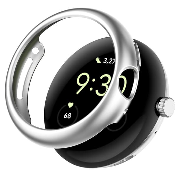 Google Pixel Watch enkelt deksel - Sølv
