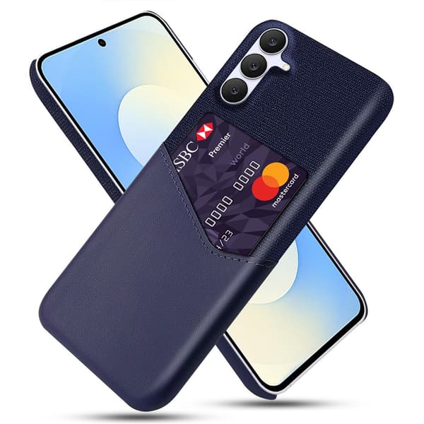 Bofink Samsung Galaxy S25 FE kortdeksel - Blå