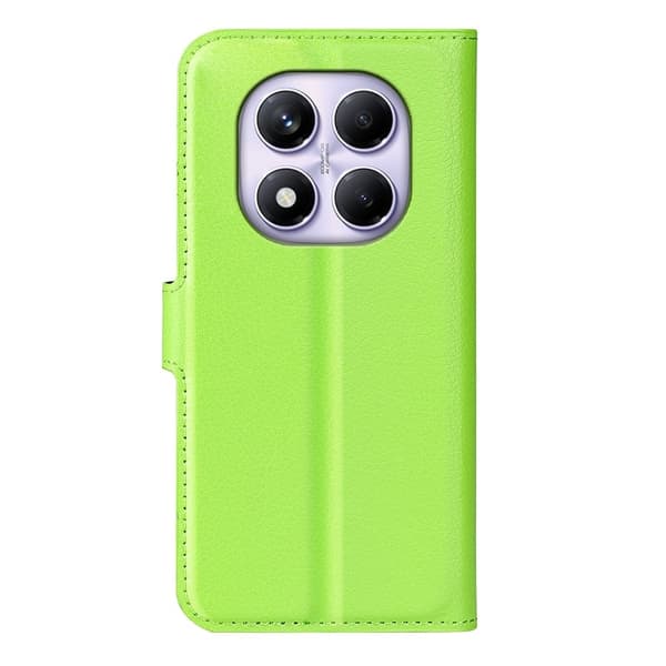 Classic Xiaomi Redmi Note 14 Pro 4G flip etui - Grønn