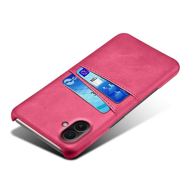 Dual Card iPhone 17 deksel - Rose