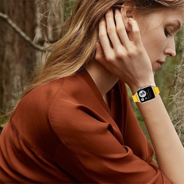 Apple Watch 40 mm nylon-urrem - Gul