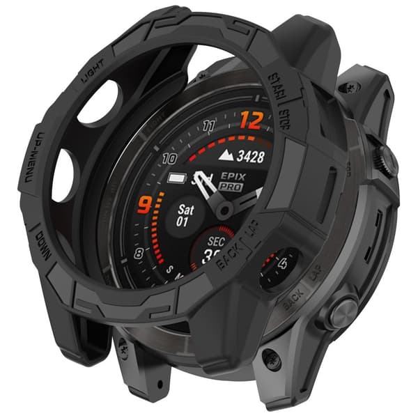 Garmin Fenix 7 Pro / 7 / Epix Pro skyddsfodral - Svart