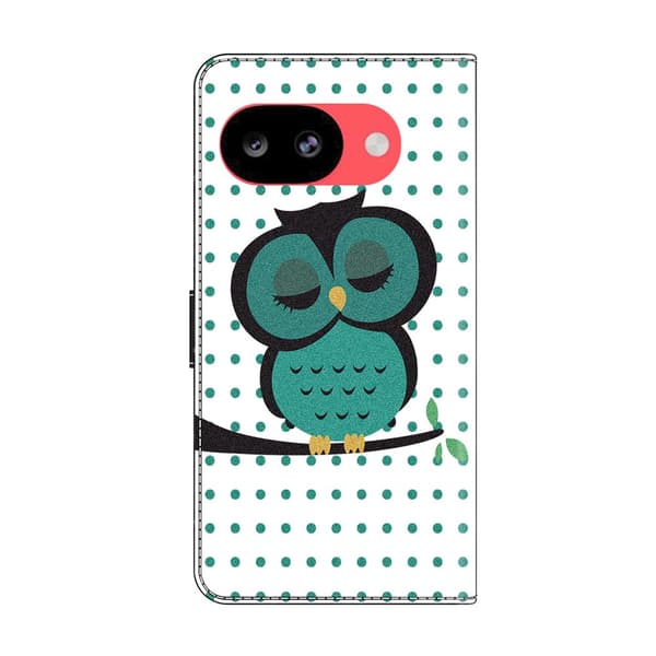 Wonderland Google Pixel 10a flip-etui - Sovende Ugle