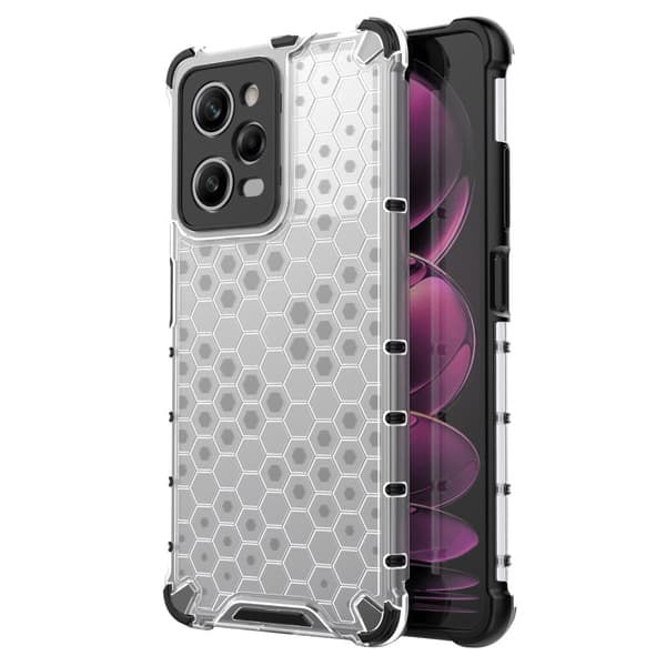 Bofink Honeycomb Xiaomi Redmi Note 12 Pro Etui - Grå