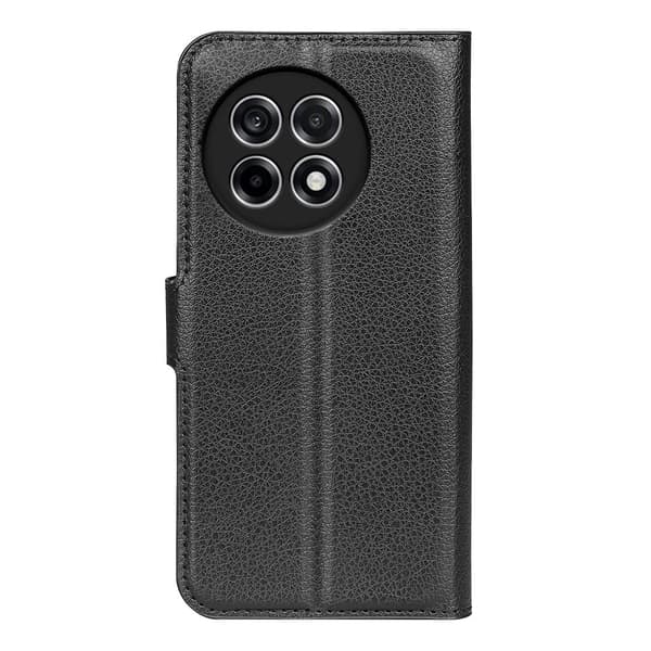 Klassisk Xiaomi Redmi Note 13R / OnePlus Ace 5 / OnePlus Ace 5 Pro flip etui - Sort