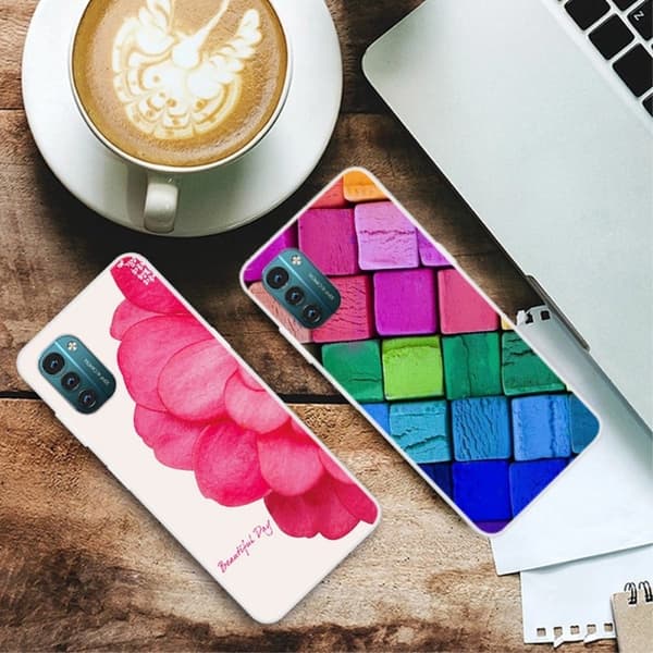 Deco Nokia G11 / Nokia G21 deksel - Levende Blomst