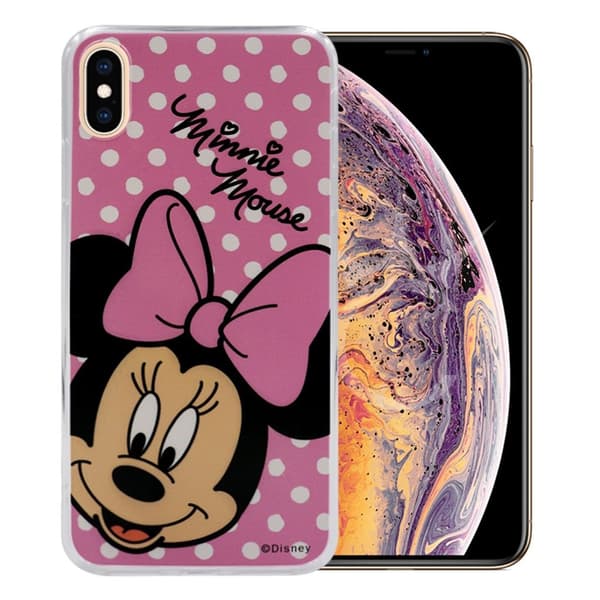 Minnie Mouse #8 iPhone Xs Max cover - Lyserød