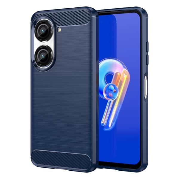 Carbon Flex Asus Zenfone 10 skal - Blå