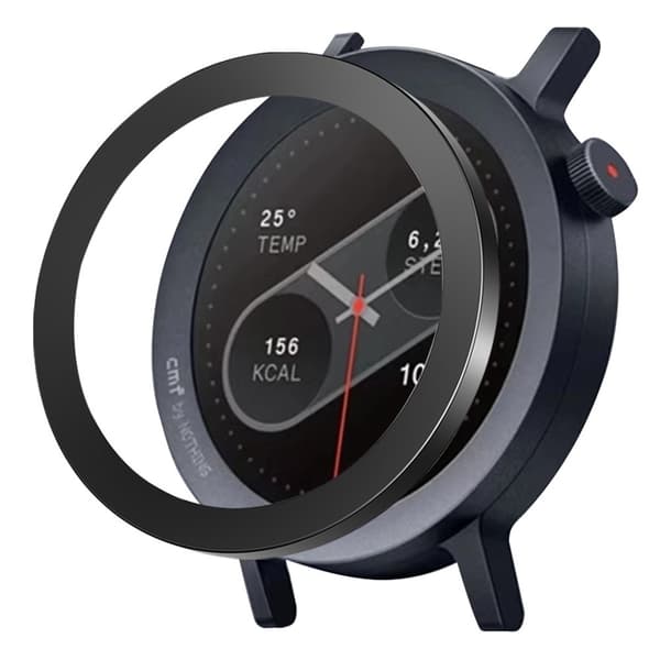 Nothing CMF Watch Pro 2 Bezel Solid beskyttelsesring - Sort