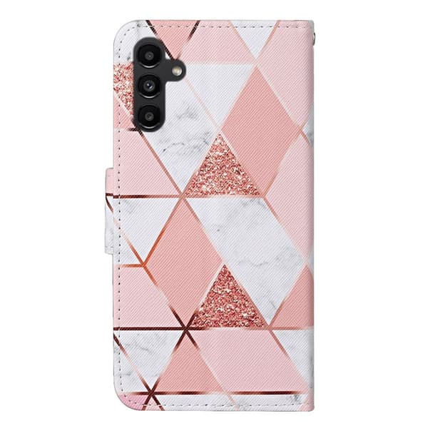 Wonderland Samsung Galaxy A24 4G Läppäkotelo - Marble Pattern