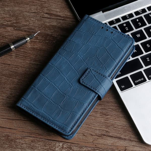 Croco Xiaomi Redmi Note 11S 5G / Xiaomi Redmi Note 11 Pro cover - Blå