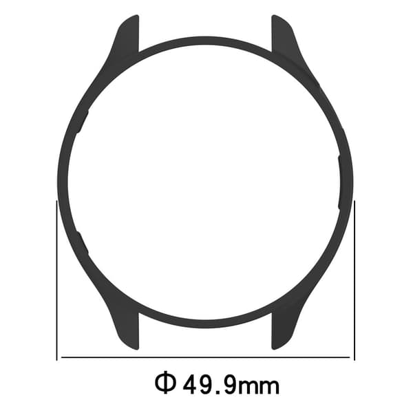 Xiaomi Watch S4 / S4 eSIM Version Protective Case Hollow Hard Bumpresistent Smartwatch Cover - Titanium