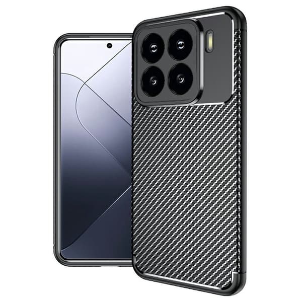 Carbon Shield Xiaomi 15 deksel - Transparent