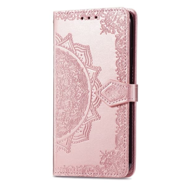 Mandala Sony Xperia 5 IV Flip Etui - Rødguld