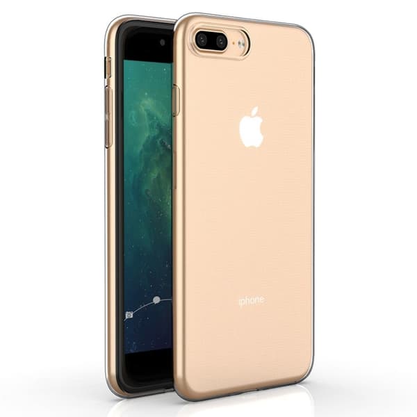 Erittäin ohut läpinäkyvä kotelo iPhone 7 Plus / 8 Plus -puhelimelle