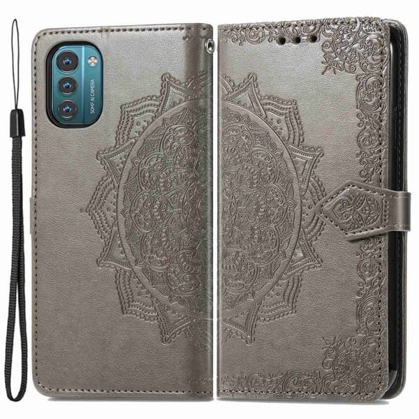 Mandala Nokia G11 / G21 Flippetui - Grå