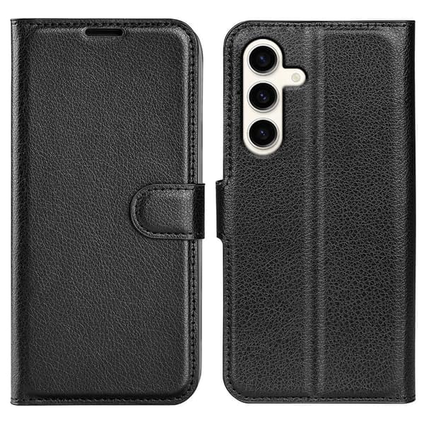 Classic Samsung Galaxy S24 Plus flipfodral - Svart