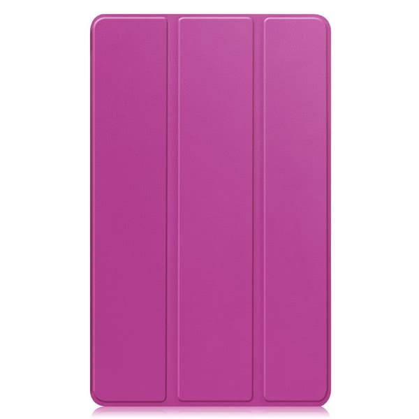 Samsung Galaxy Tab A11-etui Anti-Drop læderstativ til tablet - Lilla