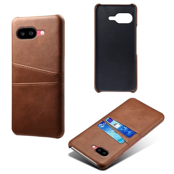 Dual Card Google Pixel 9a kotelot - Ruskea