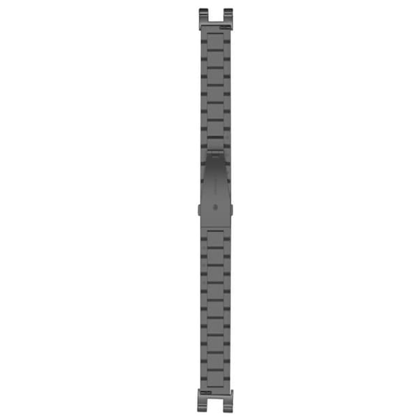Garmin Lily Watch Band Three Bead Solid Stainless Steel Replacement Strap - Sort
