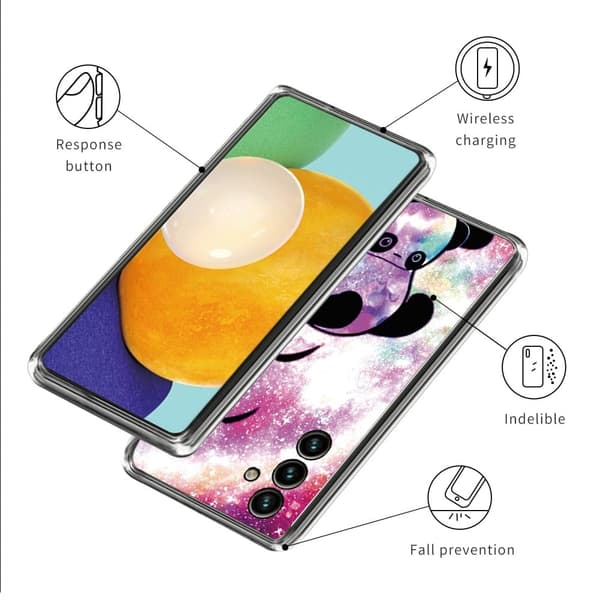 Deco Samsung Galaxy A54 skal - Söt Panda
