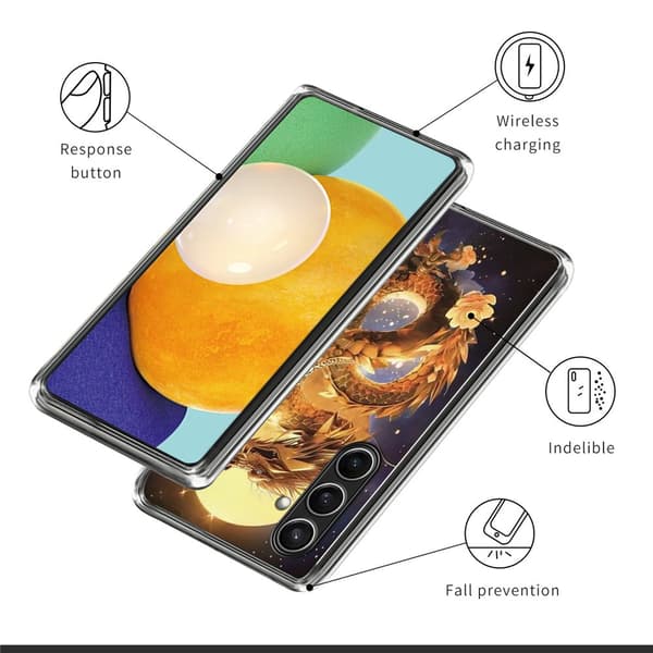 Vibe Samsung Galaxy S26 Pro deksel - Gull Drage