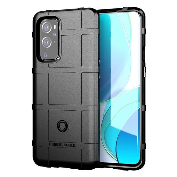 Rugged Shield OnePlus 9 Pro kotelot - Musta