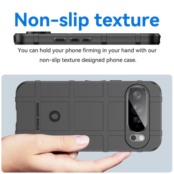 Rugged Shield Google Pixel 10 Pro XL skal - Svart