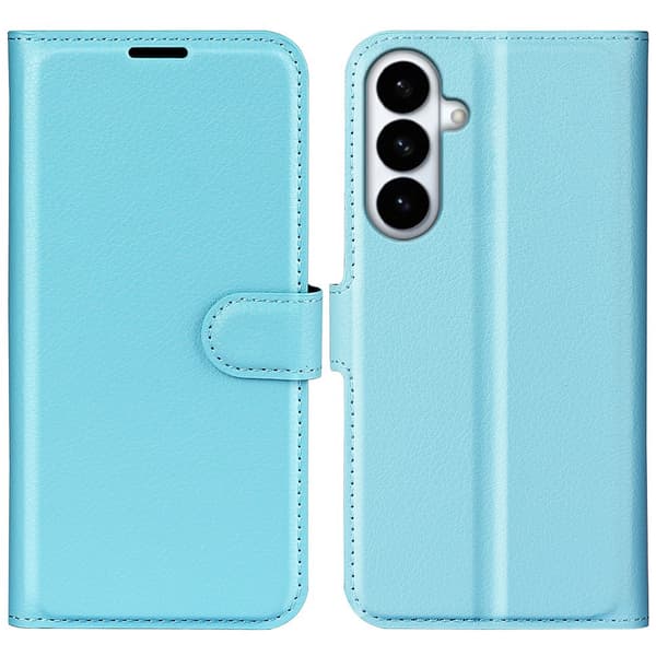 Classic Samsung Galaxy S26 Plus flip etui - Blå
