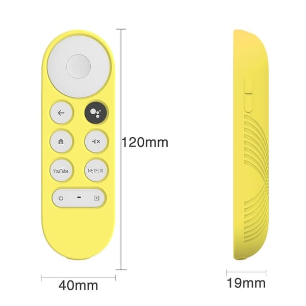 Google Chromecast 2020 TV X-stil silikoneovertræk - Sort
