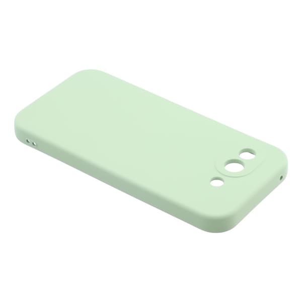 Mikrofiberforet blødt gummi Google Pixel 10a cover - Matcha-Grøn