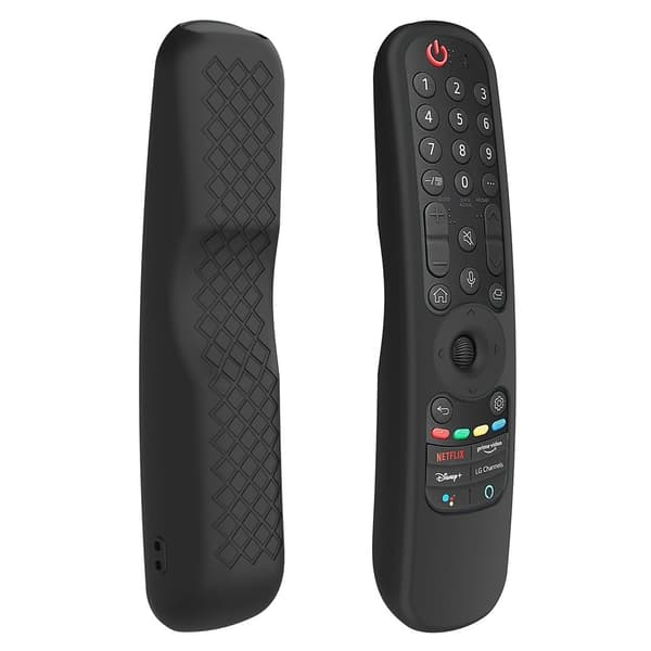 LG Magic Remote 2021 MR21 silikondeksel - Svart
