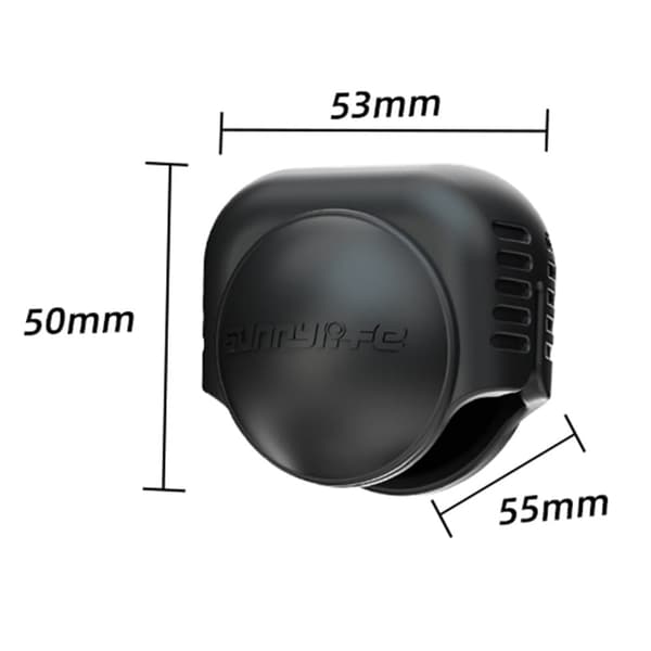 SUNNYLIFE Insta360 X4 kameraobjektivdeksel i silikon - Blå