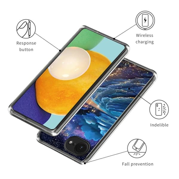 Vibe iPhone 16e skal - Stjärnklar Strand