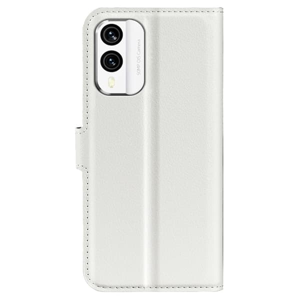 Klassisk Nokia X30 Flip Etui - Hvid