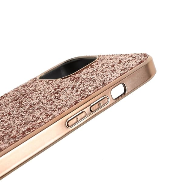 Glitter iPhone 13 cover - Lyserød