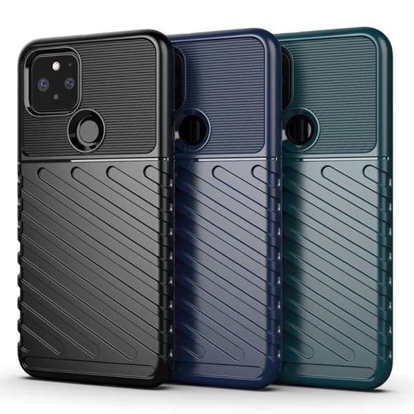 Thunder Google Pixel 5 Etui - Sort