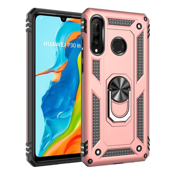 Bofink Combat Huawei P30 Lite deksel - Rose gull