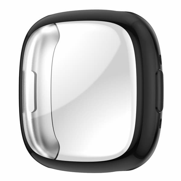 Fitbit Versa 4 galvaniseringsramme - Svart