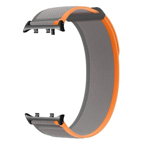 Huawei Watch D2 Nylon Watch Strap Adjustable Replacement Wrist Band - Orange / Grey