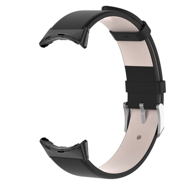 Enkel urrem i læder til Google Pixel Watch - Sort
