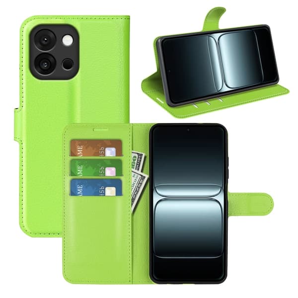 Classic OnePlus 13T flip etui - Grønn