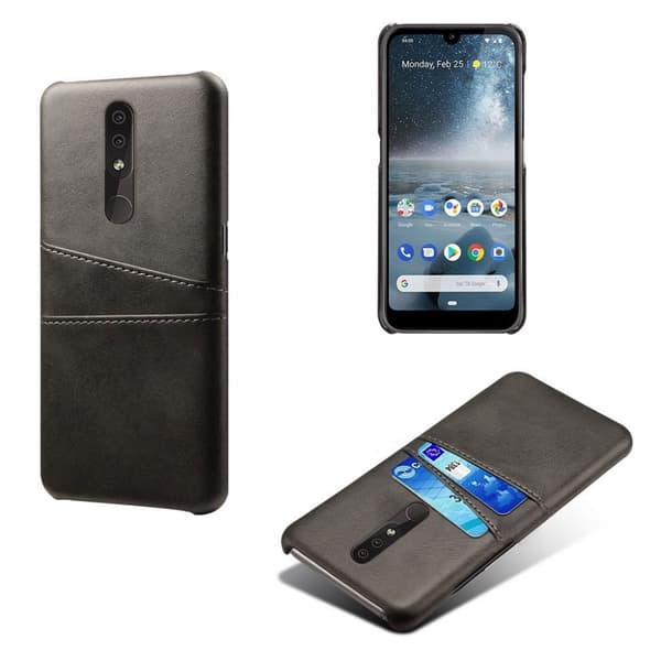 Dual Card Nokia 4,2 case - Svart