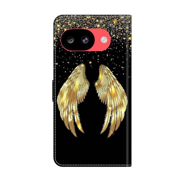 Wonderland Google Pixel 10a flip etui - Guldvinge
