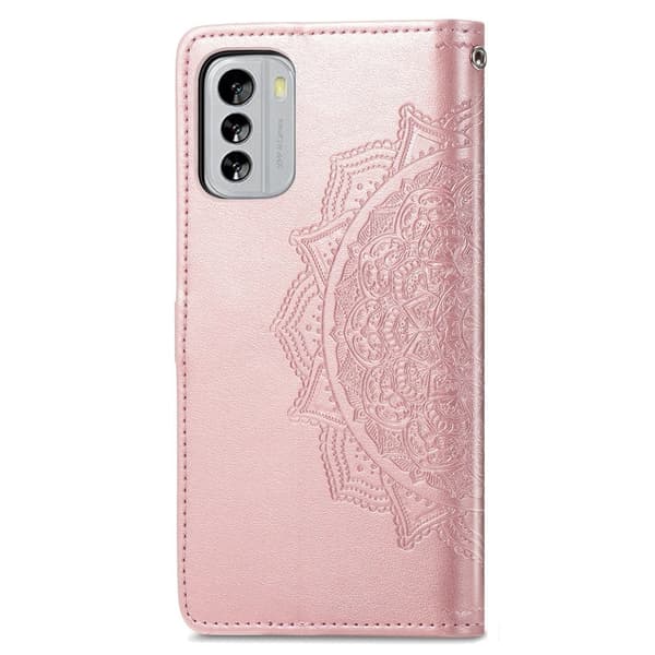 Mandala Nokia G60 Flippetui - Rose Gull