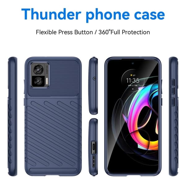 Thunder Motorola Edge 30 Neo skal - Blå