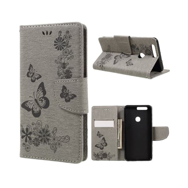 Huawei Honor 8 holdbart silicone-etui - Hvid